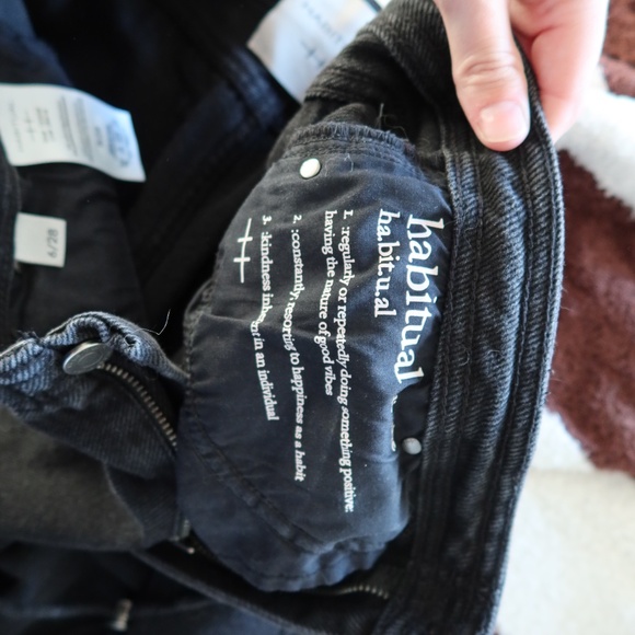 Habitual Drawstring Wide Leg Jeans - Picture 7 of 14